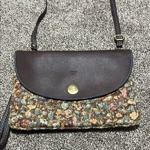 Anoki Paris Italian Floral Crossbody envelope Bag wristlet & adjustable strap